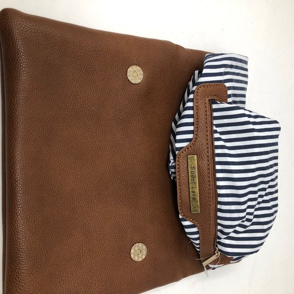 Street Level Brown clutch bag - Picture 5 of 5